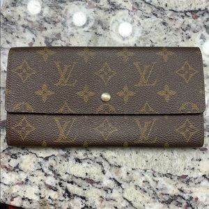 Authentic Louis Vuitton long wallet
